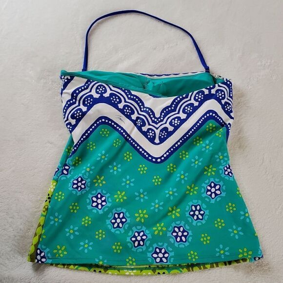 Trina Turk Seychelles Tankini Top - Picture 4 of 7